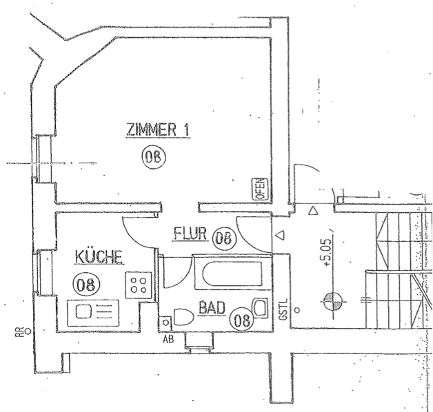 ZION49_WE8_GR - Reserviert - Ihre Kapitalanlage in der Zionskirchstr. - 1 Zimmer im ruhigen Hinterhaus