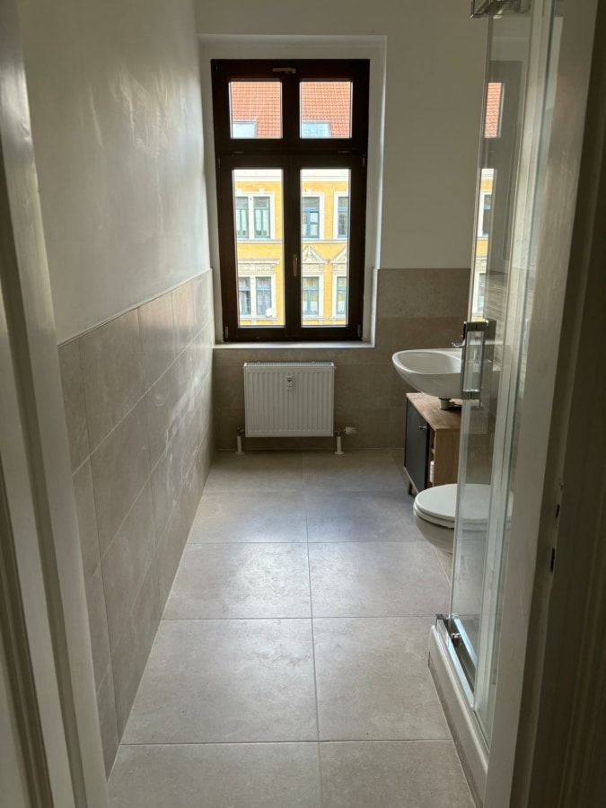 Stilvolle Altbau-Perle in Leipzig - helle 1,5 Zimmer in Gohlis-Süd - 91_Bad