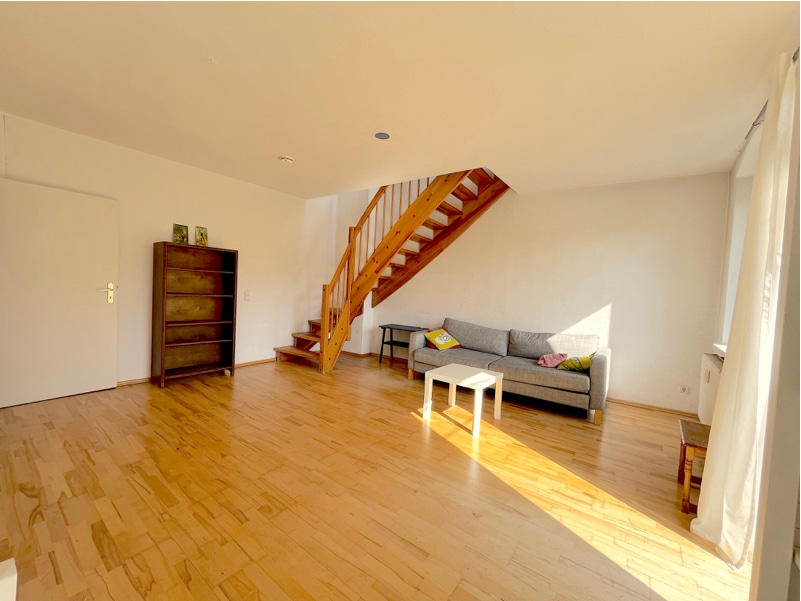 4 - Reserviert - Bezugsfrei! 2 Zi. Maisonette im beliebten Friedrichshain